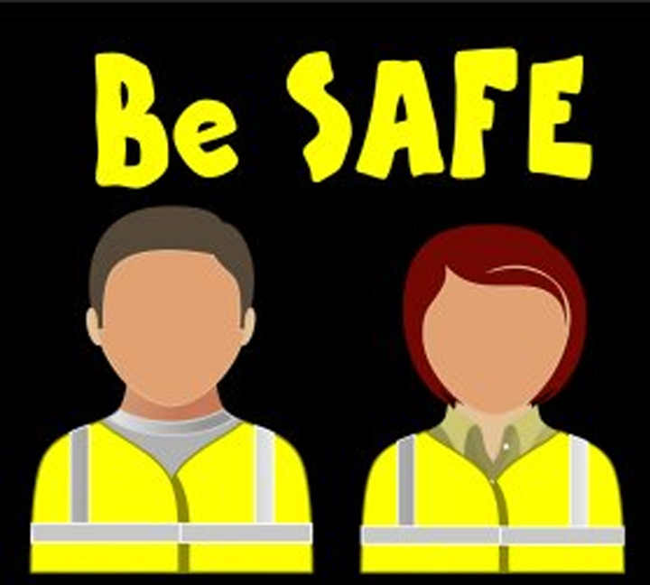 Reflective element keeps people's security